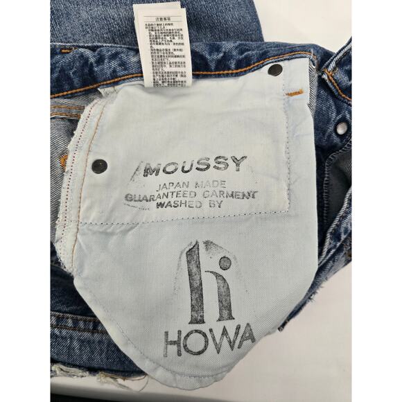 MOUSSY Vintage Distressed Jeans – Size 29 Made in Japan - Picture 3 of 5